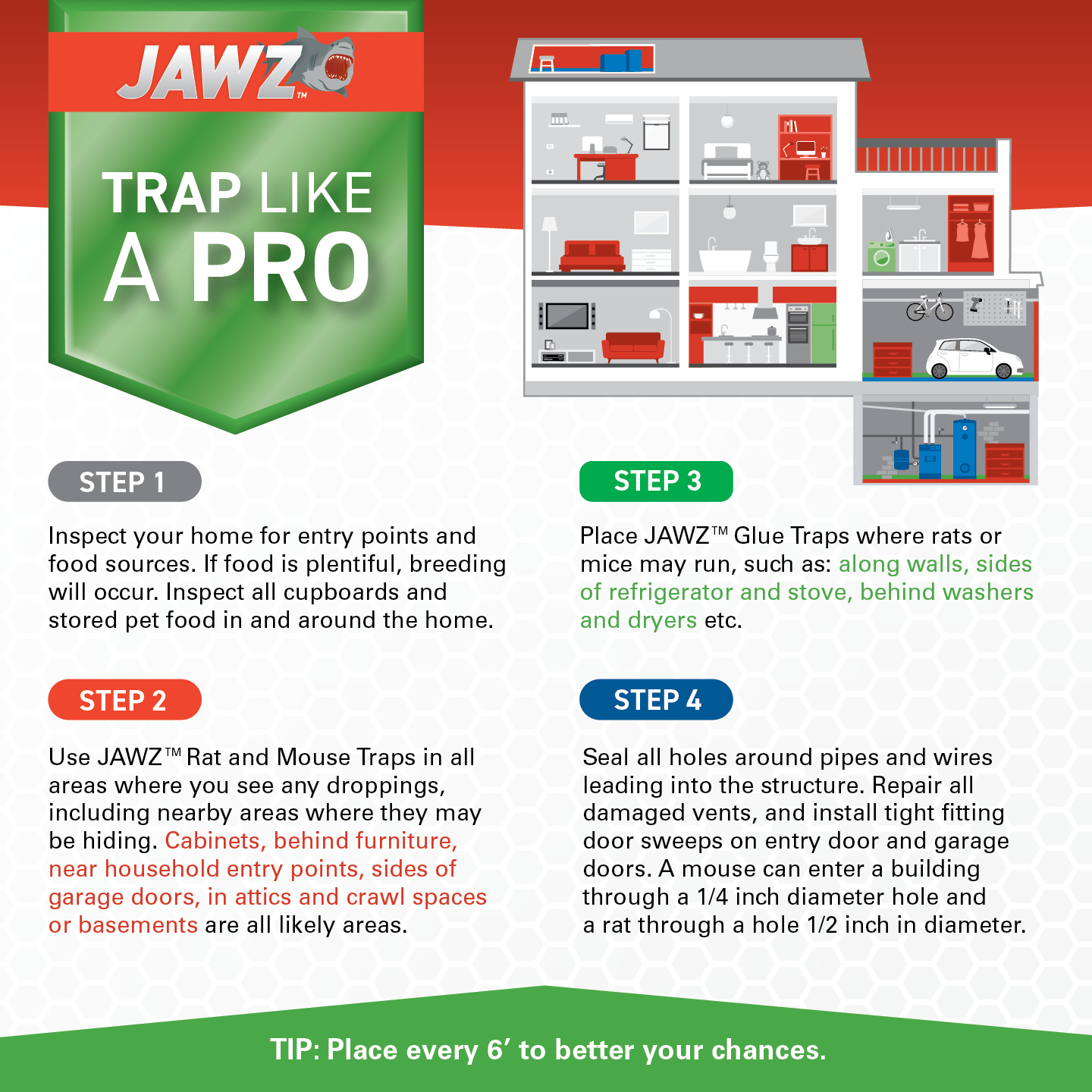 JAWZ™ Plastic Mouse Traps - Image 4