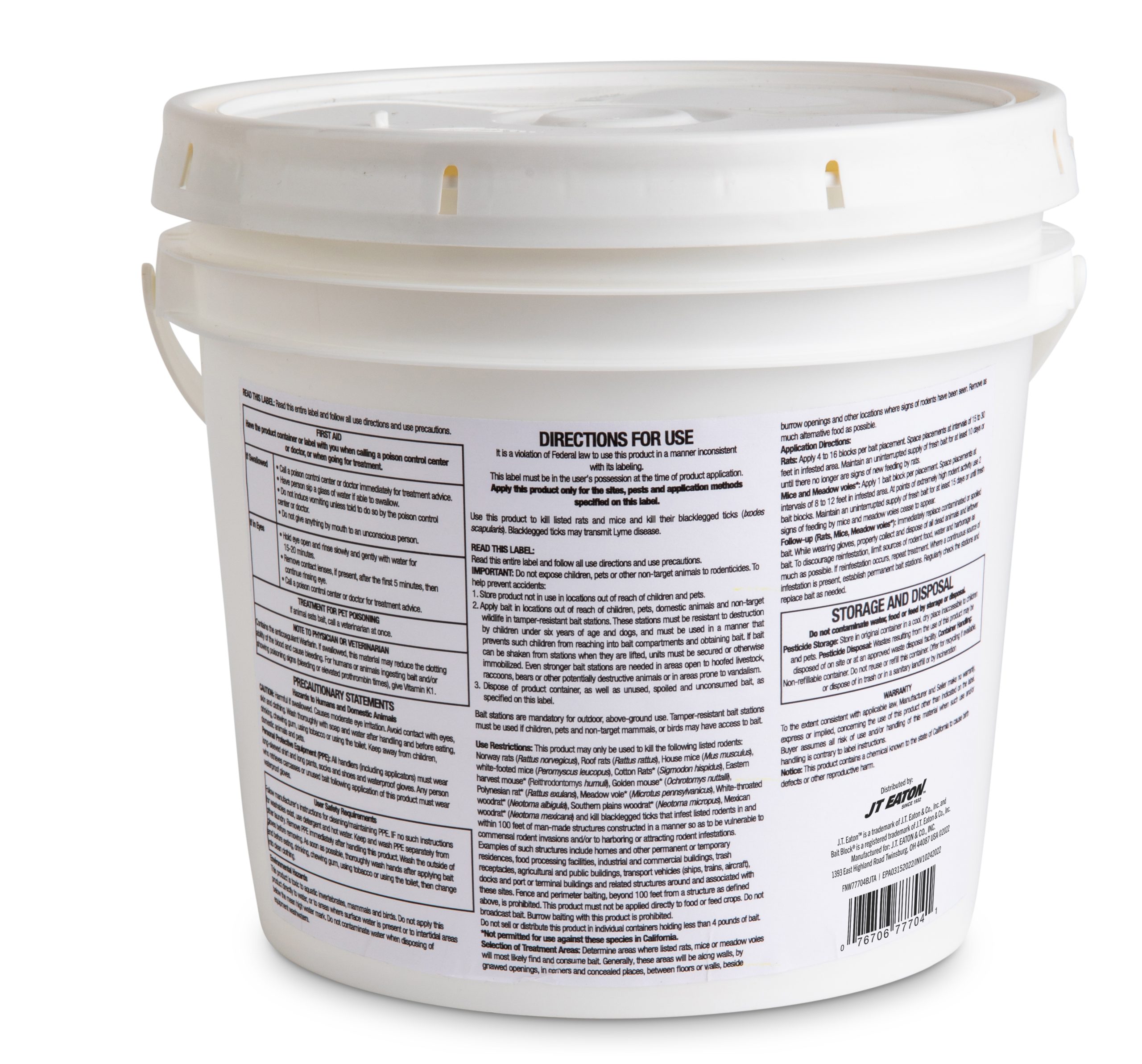 Bait Block® For Rodents & Ticks, 4 lbs. - Image 6