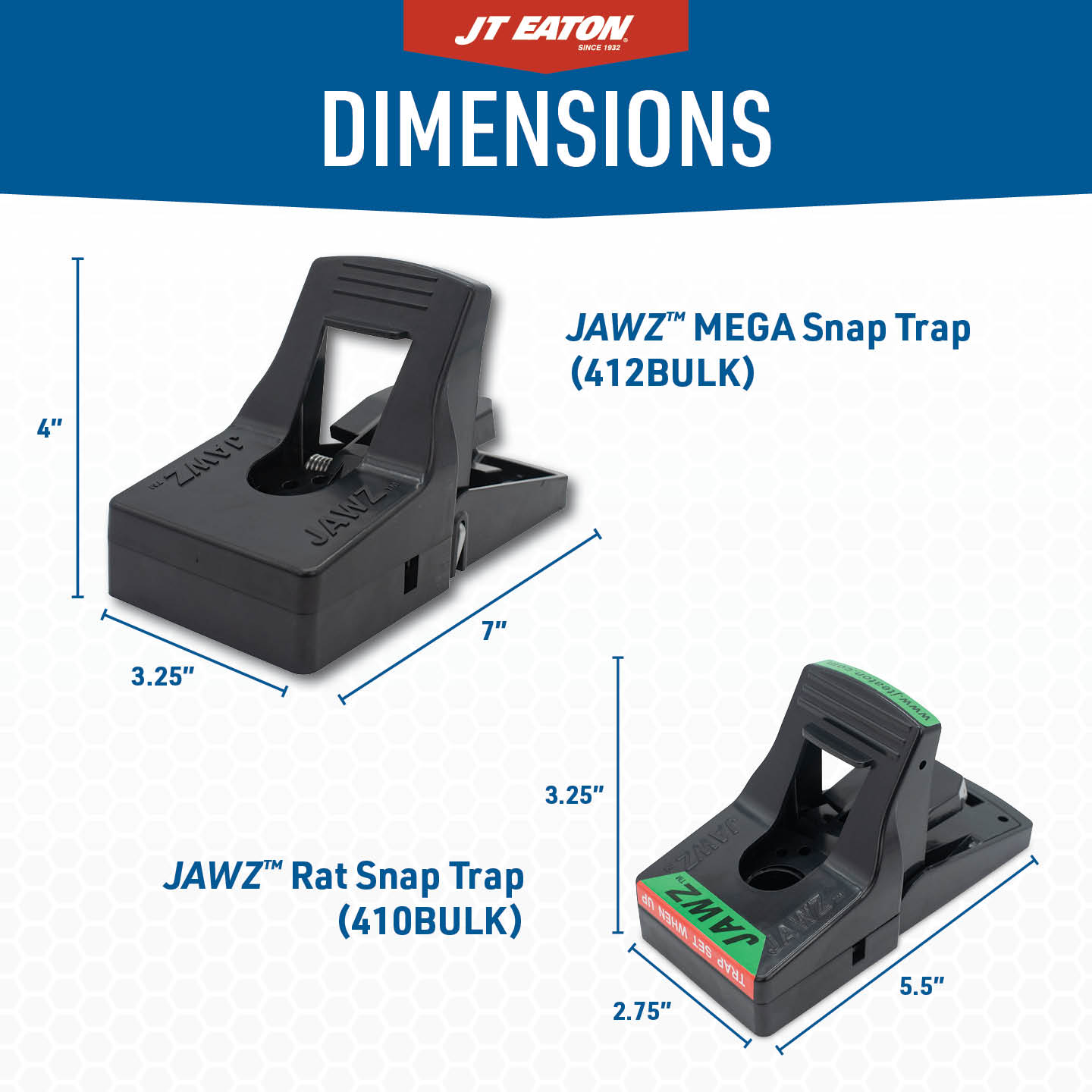 JAWZ™ MEGA Rat and Chipmunk Traps, Bulk - Image 5